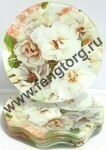 Блюдо с волн.краями 25см, (минимум 6 шт) 12-0008