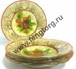 Блюдо 25 см, (минимум 6 шт) 12-0017