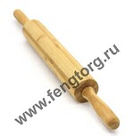 Скалка бамбук Д5*50,8см №1 КТ-СК-01