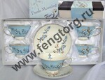 Чайный набор "Fresh Morning" 8 предм.(чашка 200 мл) 11-0006
