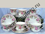 Чайный набор "Розовый букет" 12 пр. ПУ 11-0042