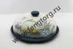 Блинница с крышкой "Тихий сад" в ПУ 23*10 см 09-0094