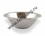 Миска 0,40л 14см нерж 0001