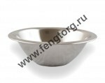 Миска 0,6л 16см нерж 3418